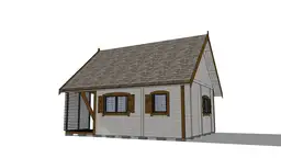 Domek Leon III 6m x 5,8m + taras 6m x 2m (CRA) - zdjęcie 46