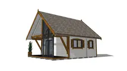 Domek Leon III 6m x 5,8m + taras 6m x 2m (CRA) - zdjęcie 60