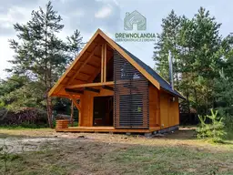 Domek Leon III 6m x 5,8m + taras 6m x 2m (CRA) - zdjęcie 4