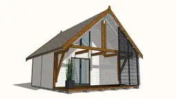 Domek Leon III 6m x 5,8m + taras 6m x 2m (SSO) - zdjęcie 43