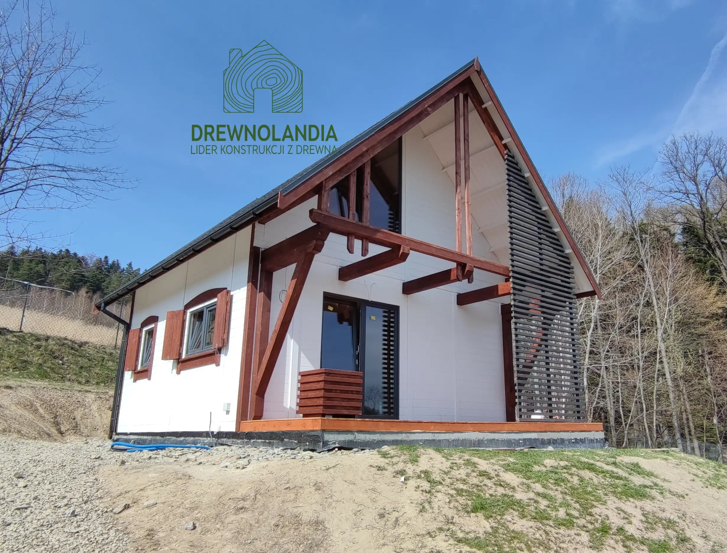 Domek Leon III 6m x 5,8m + taras 6m x 2m (SSO)