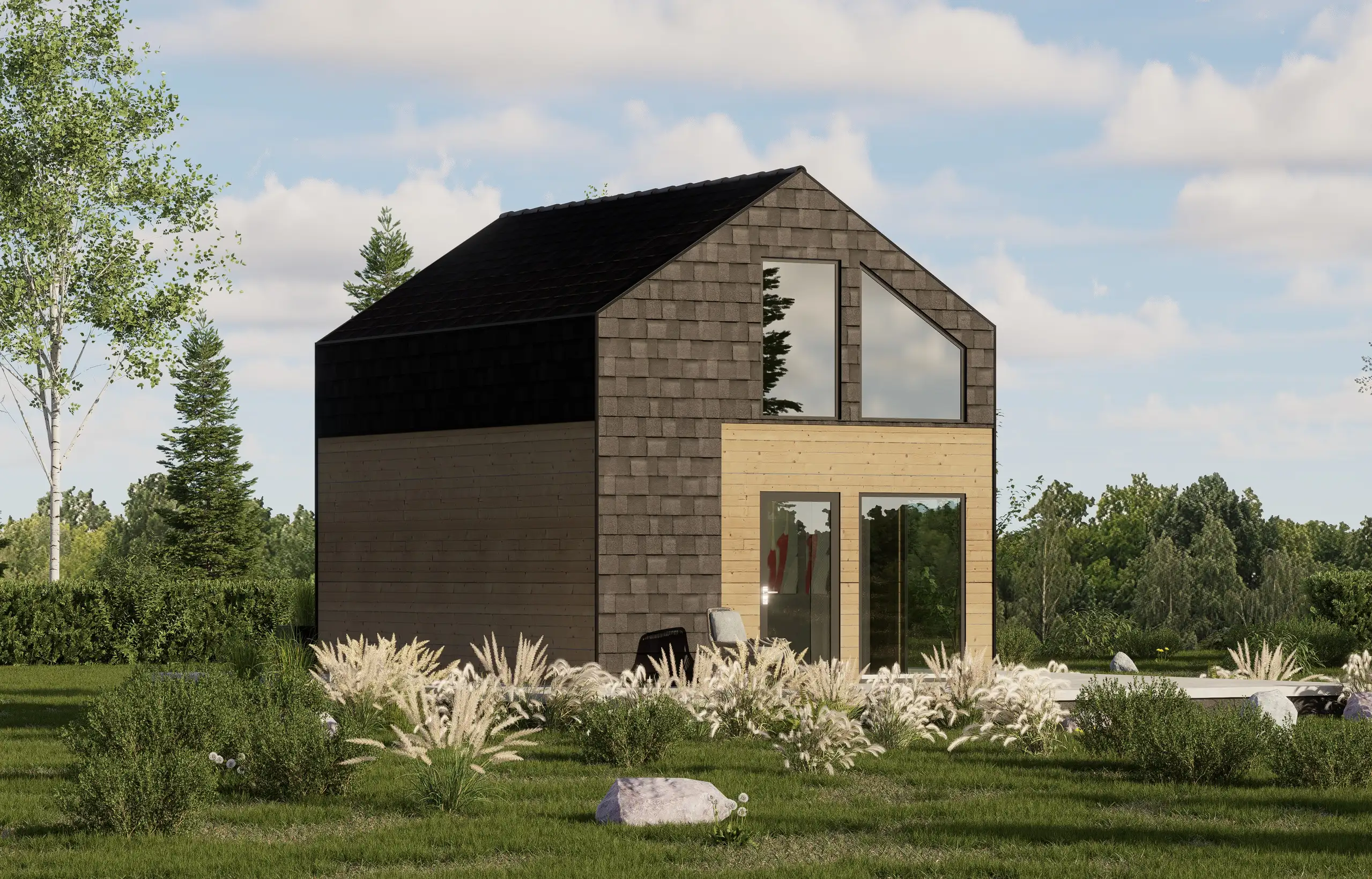 Domek Gustaw 5x7m (WT2021)