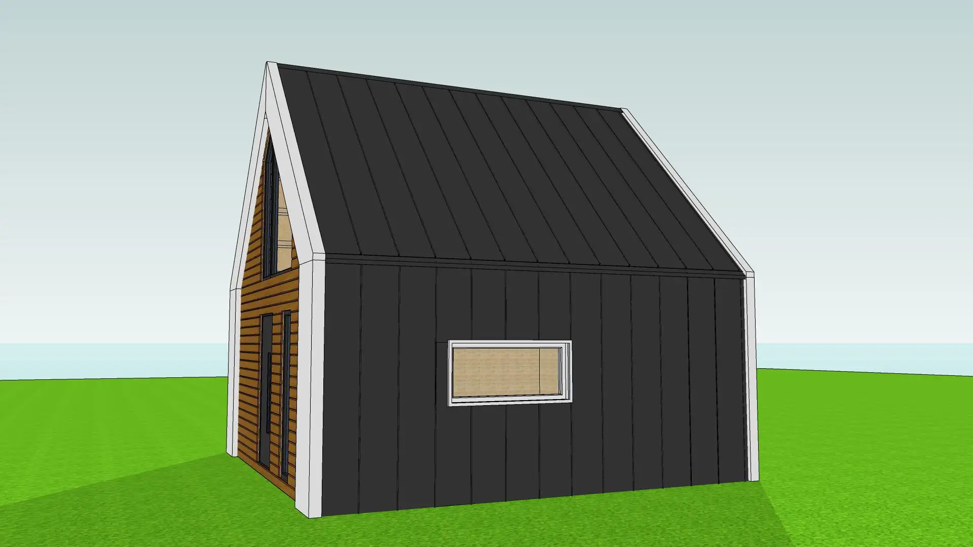 Domek Oskar - 5,9x5,9m (SSO)