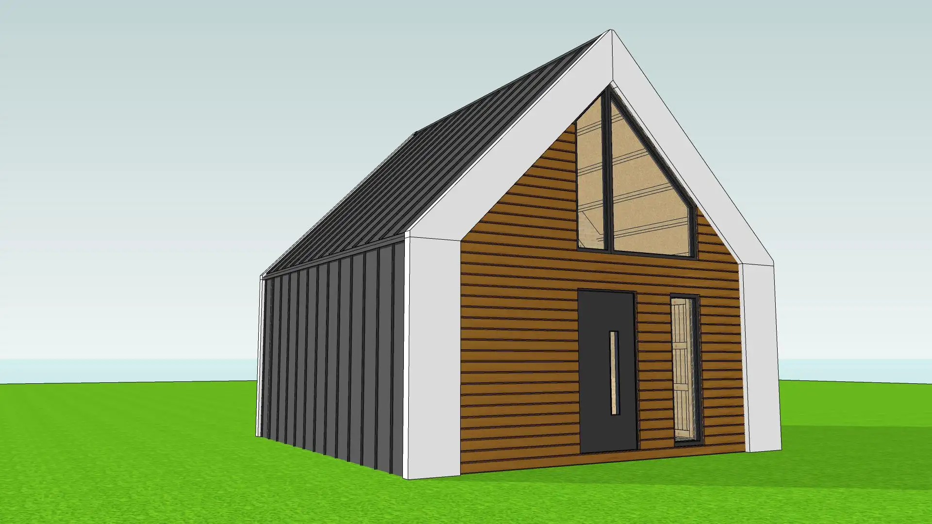 Domek Oskar - 5,9x5,9m (CRA)