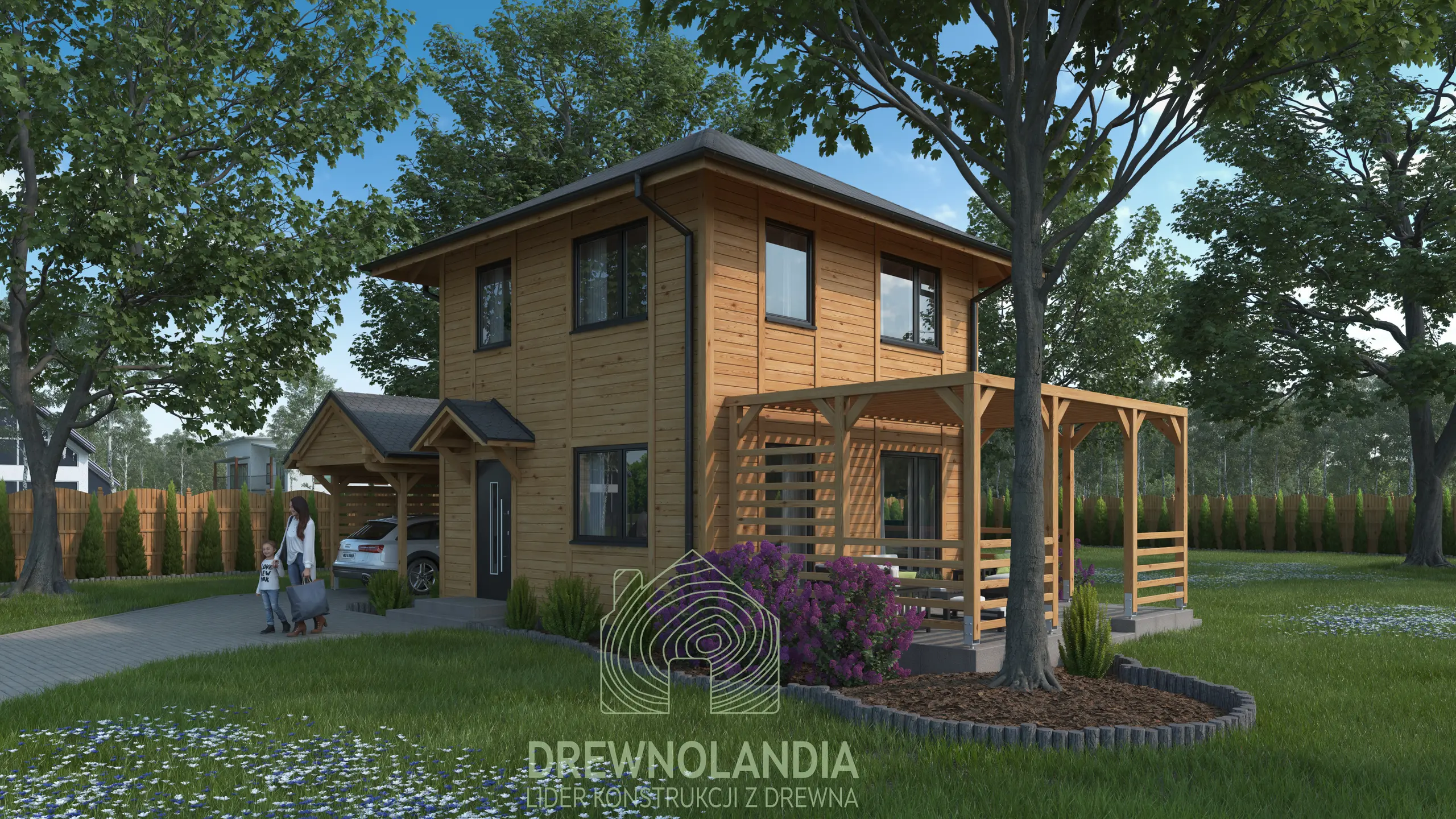 Domek Łukasz - 35 m² - 70 m² (SSO)