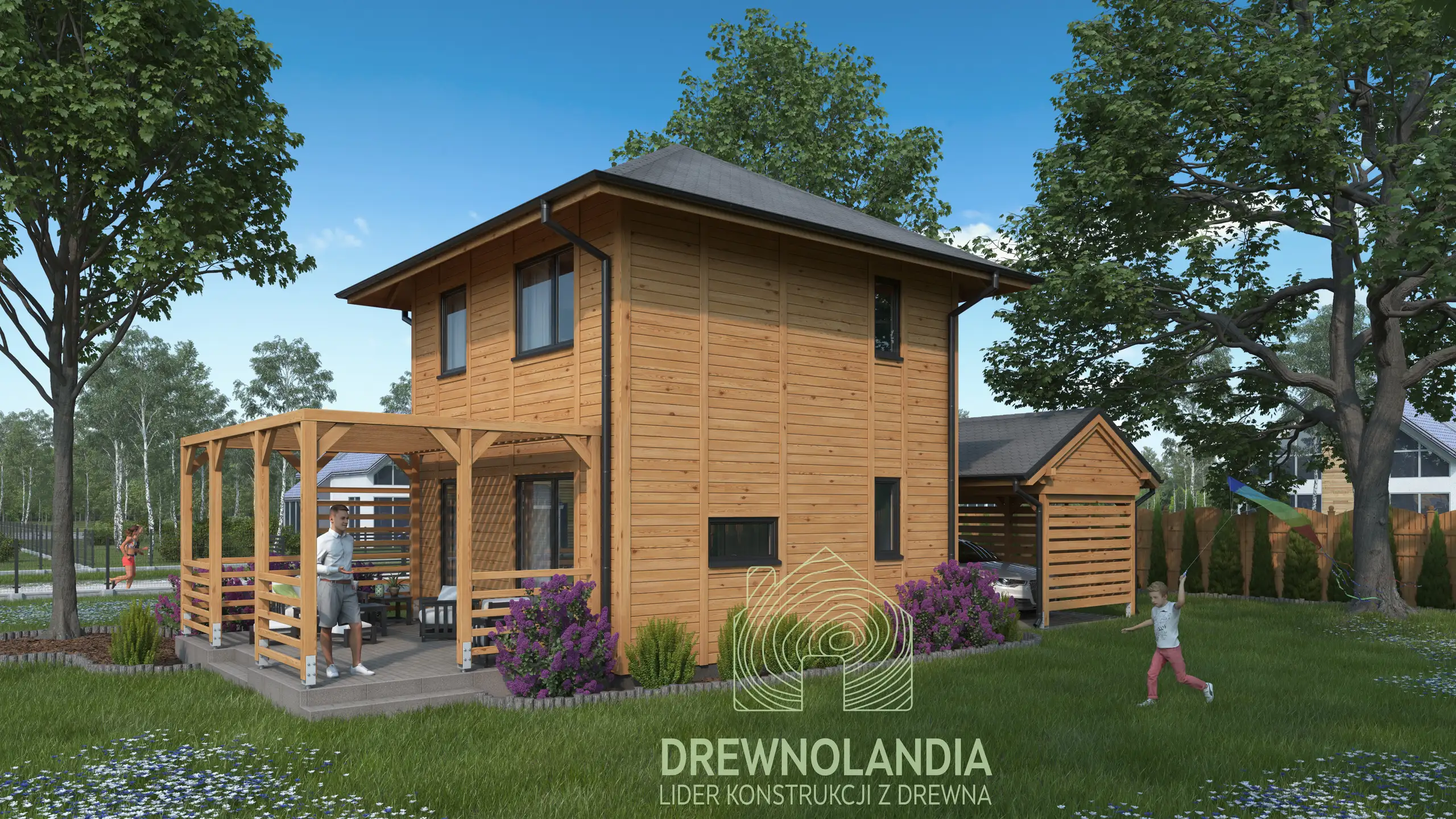 Domek Łukasz - 35 m² - 70 m² (SSO)