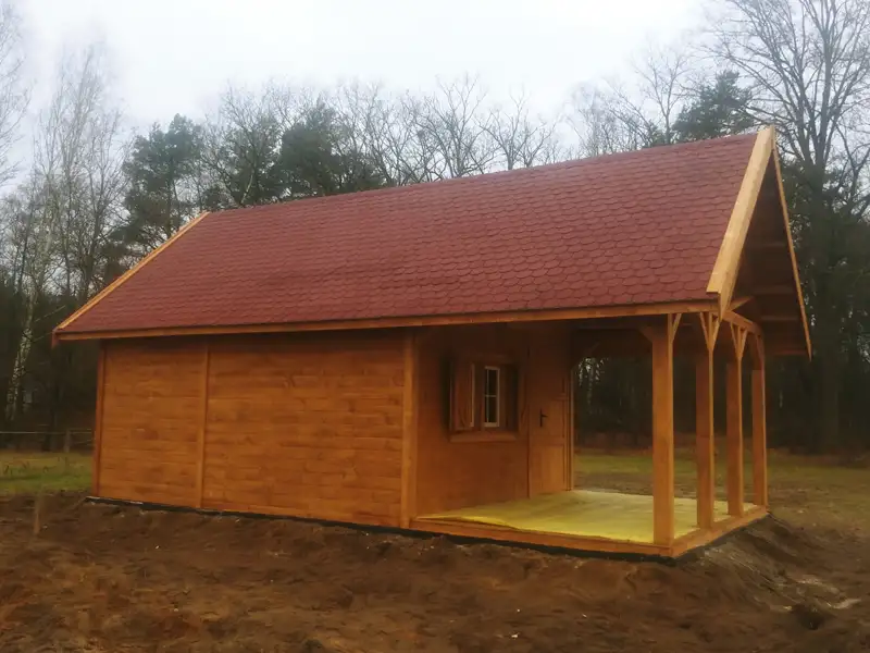 Domek Olek 7,7x4,5m (SSO)