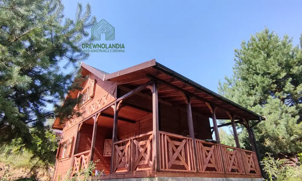 Domek Mieszko II 5m x 5m  + taras boczny 1,5x5m (SSO)