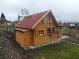 Domek Mieszko II 5m x 5m  + taras boczny 1,5x5m (WT2021) - zdjęcie 44