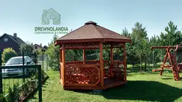 Nowoczesna altana ogrodowa