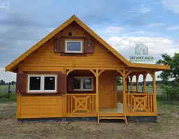 Domek Mieszko II 5m x 5m  + taras boczny 1,5x5m (WT2021) - zdjęcie 19