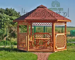 Altana ogrodowa imprezowa