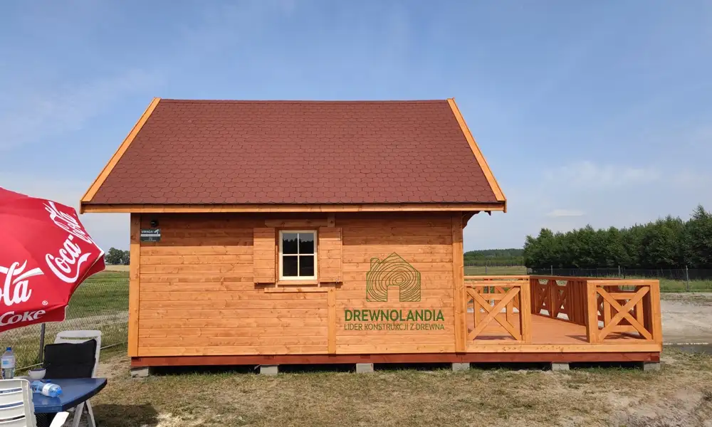 Domek Maciek II 5x5 + taras 5x3m (SSO)