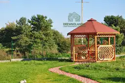 Nowoczesna altanka na przyjecia