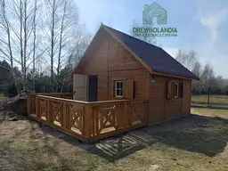 Domek Maciek II 5x5 + taras 5x3m (CRA) - zdjęcie 13