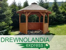 Altana szesciokatna drewnolandia express