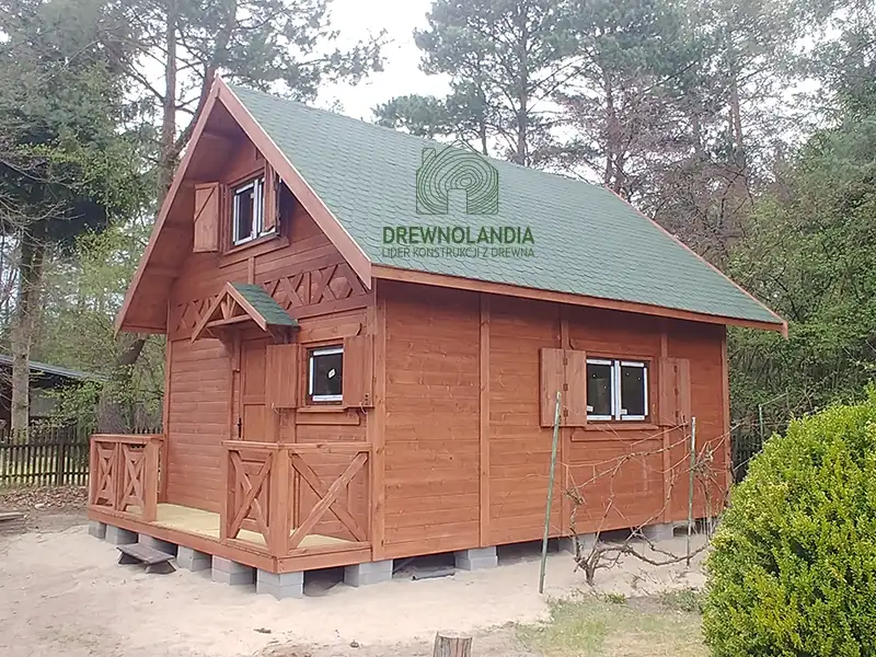 Domek Mikołaj II - 5x5m (CRA)