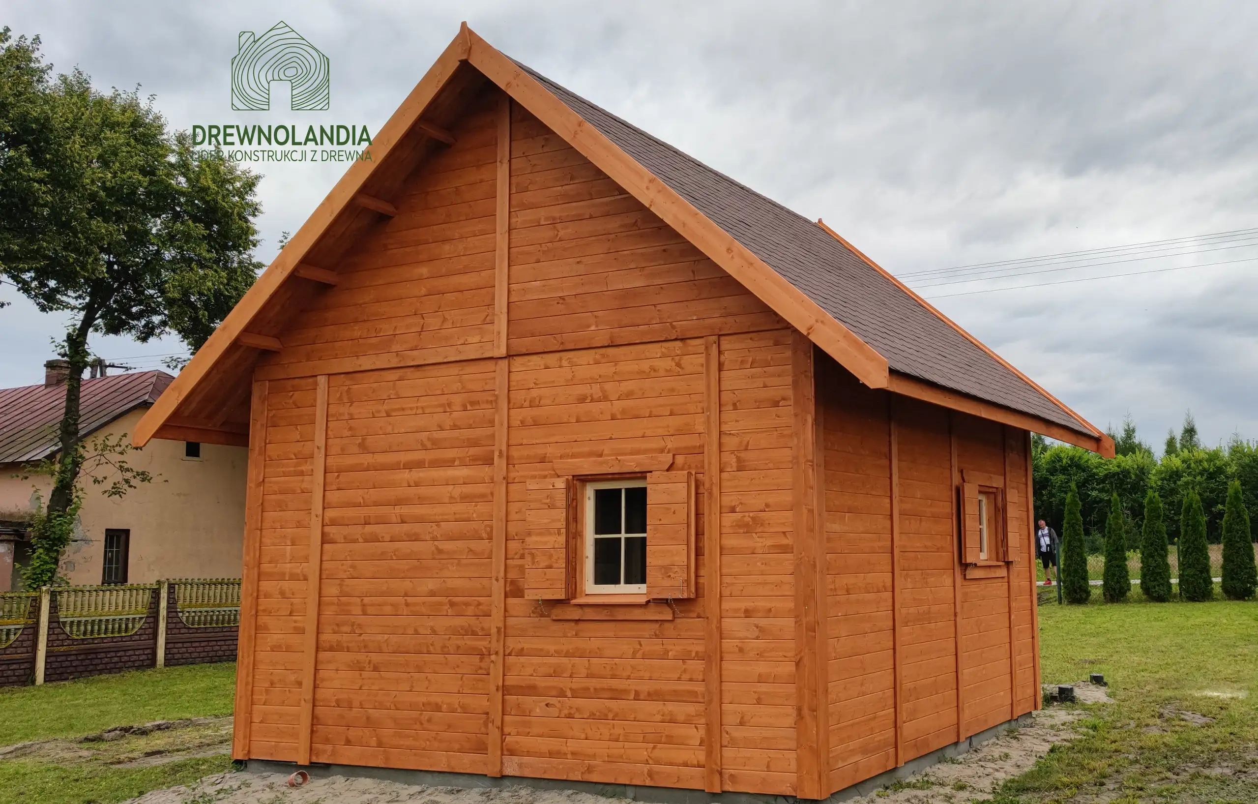 Domek Mikołaj II - 5x5m (CRA)