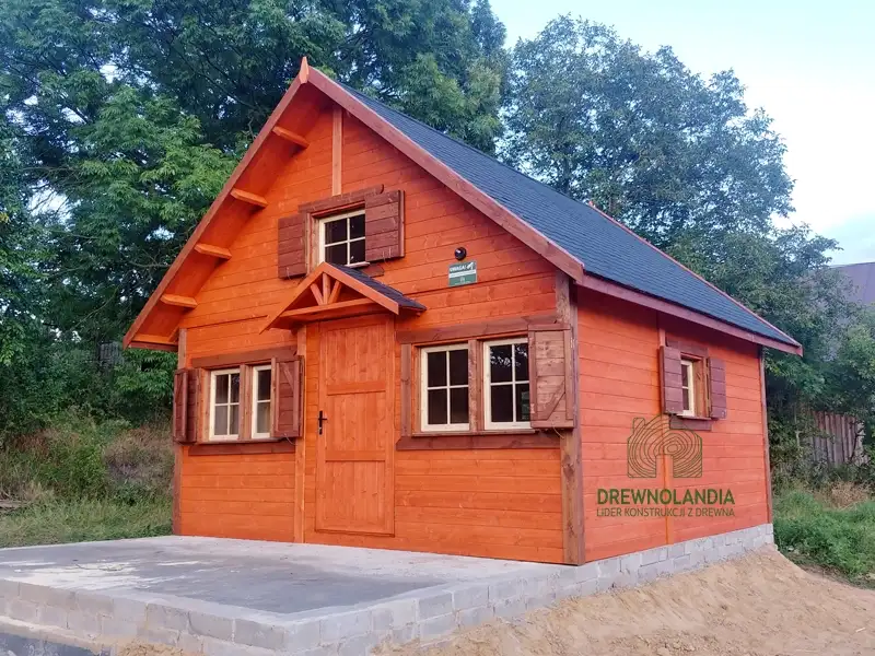 Domek Mikołaj II - 5x5m (WT2021)