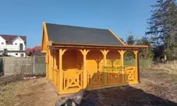 Domek Mieszko I 4x5m + taras  boczny 1,5x5m (SSO) - zdjęcie 26