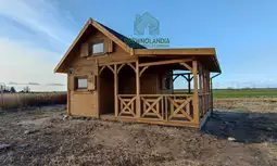 Domek Mieszko I 4x5m + taras  boczny 1,5x5m (SSO) - zdjęcie 10