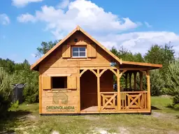 Domek Mieszko I 4x5m + taras  boczny 1,5x5m (CRA) - zdjęcie 5