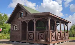 Domek Mieszko I 4x5m + taras  boczny 1,5x5m (CRA) - zdjęcie 8