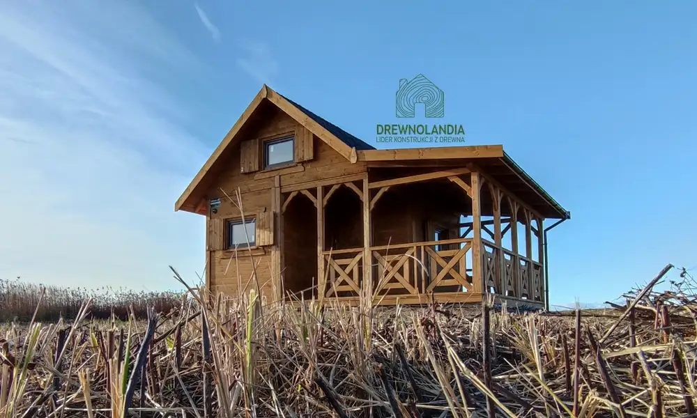 Domek Mieszko I 4x5m + taras boczny 1,5x5m (CRA)