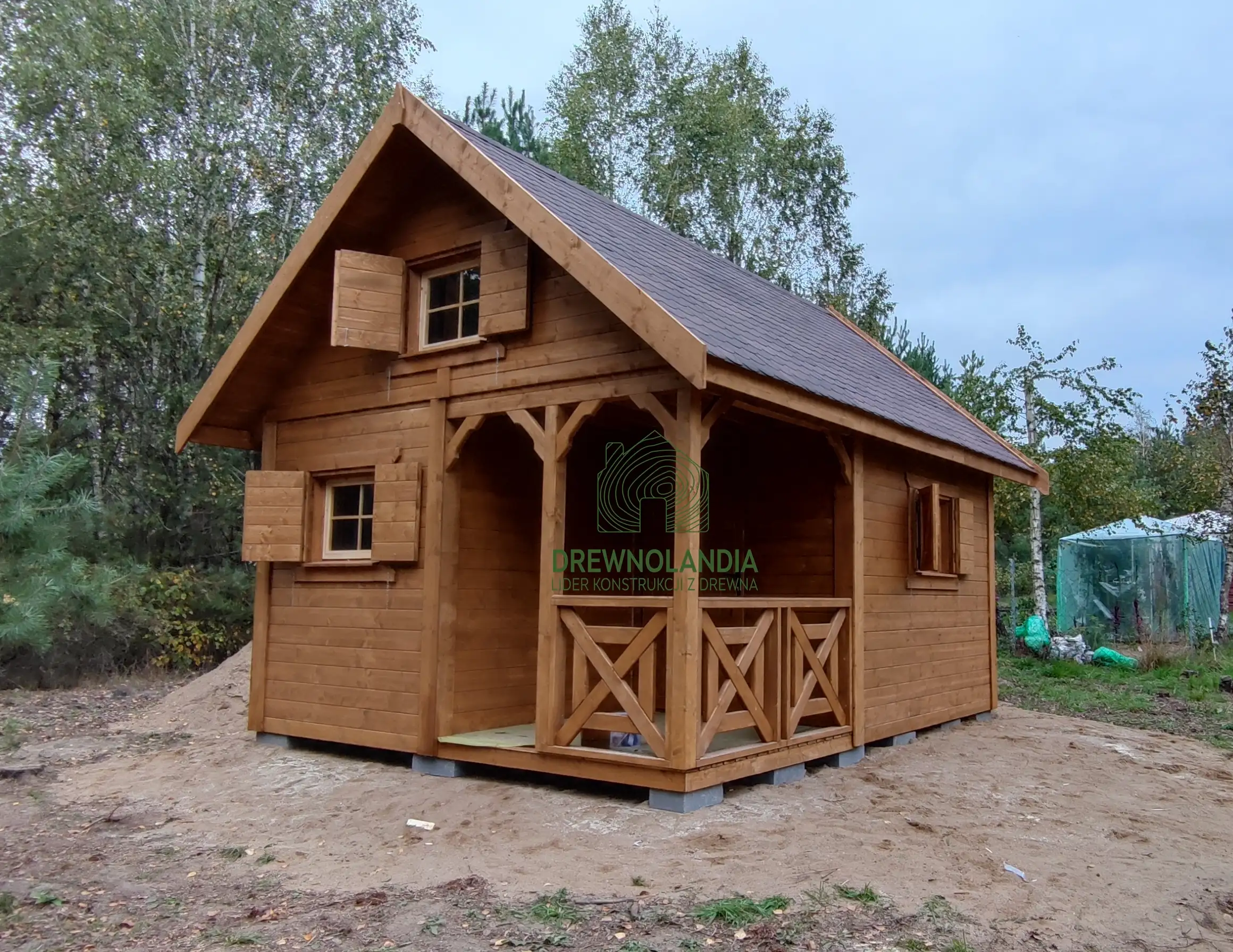 Domek Wiktor I - 5x4m (CRA)