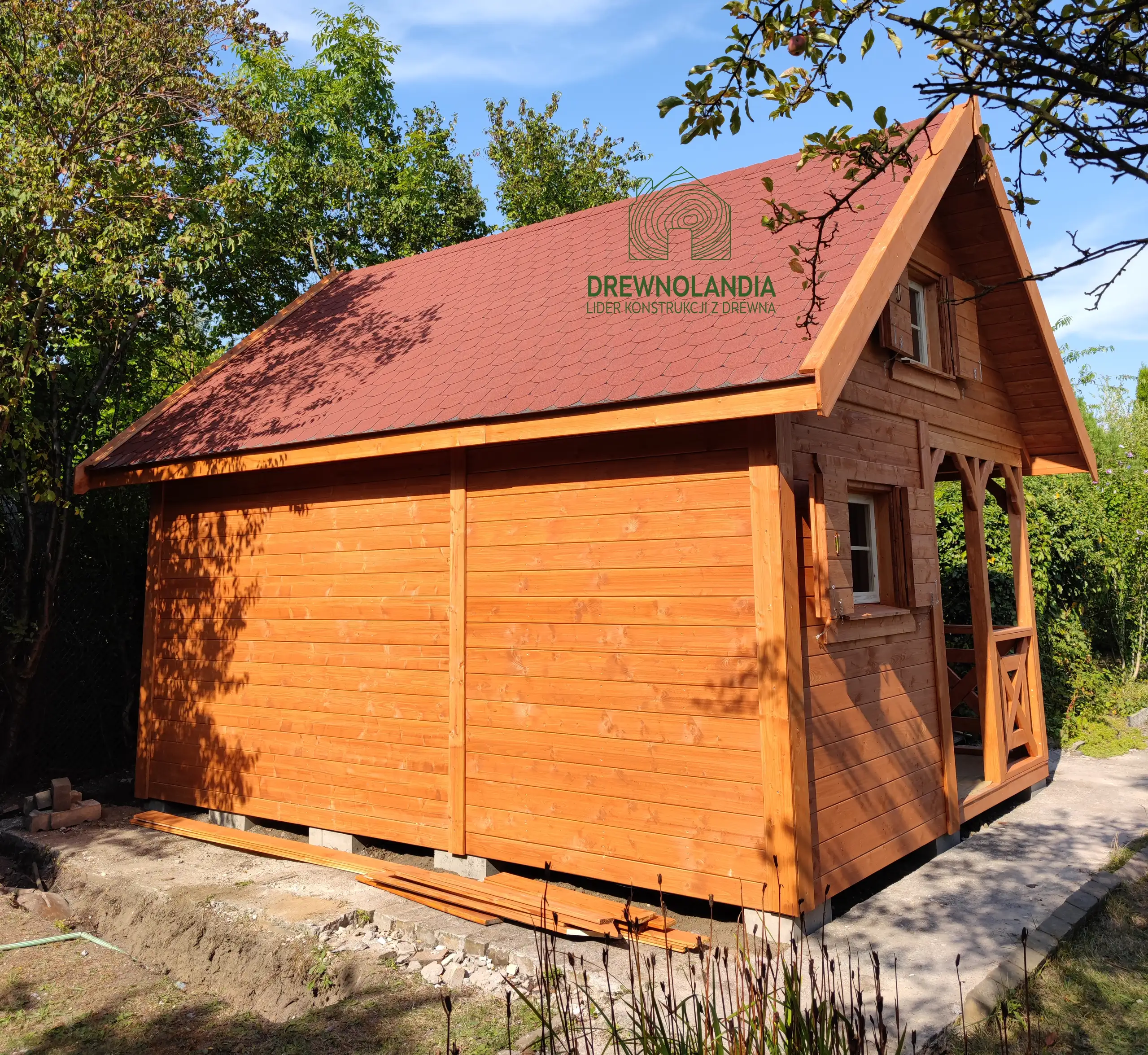 Domek Wiktor I - 5x4m (CRA)