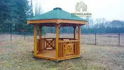 Altanki ogrodowe szesiokatne