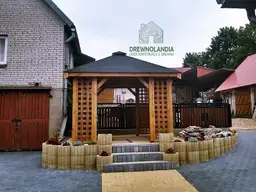 Altanki kwadratowe grill wakacje