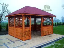 Altana ogrodowa drewnolandia