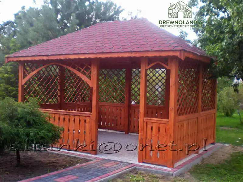 Altanka drewniana 3x5m