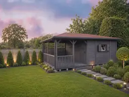2w1 Altana z domkiem Ludwik v4 7×4 m - zdjęcie 6