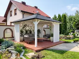 Altana Nela - 4m x 4m - Biała - zdjęcie 1