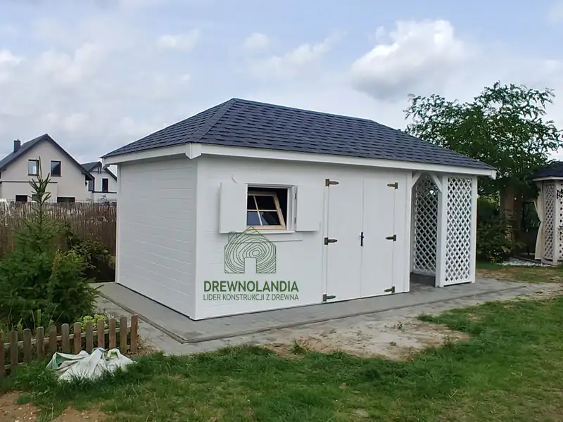 Domek narzedziowy kacper z drewna