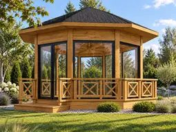 Hanna II Garden Gazebo - 4.5m - photo 4