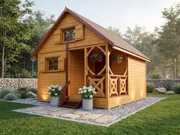 Wiktor I Cabin - 5x4m (CRA) - photo 11