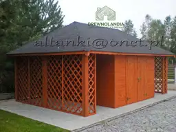 Domki narzedziowe z drewna