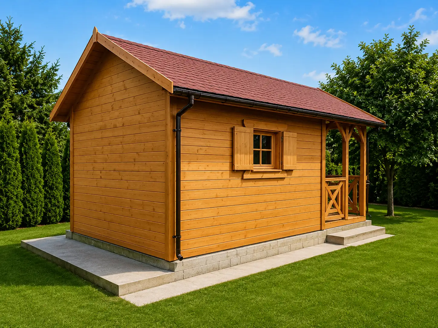 Domek Bolesław - 6x3m (SSZ)