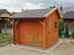 Ogrodowy schowek na narzedzia