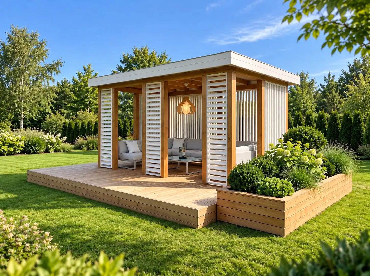 Sofia2 Garden Gazebo - 2.5m x 4.5m