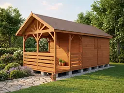 Aleksander Cabin - 6x4m (SSZ) - photo 1