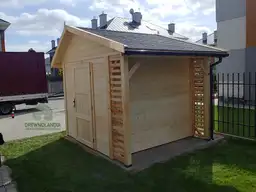 Domek ogrodowy na narzedzia