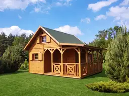 Mieszko I Cabin 4x5m + Side Terrace 1.5x5m (SSO) - photo 1