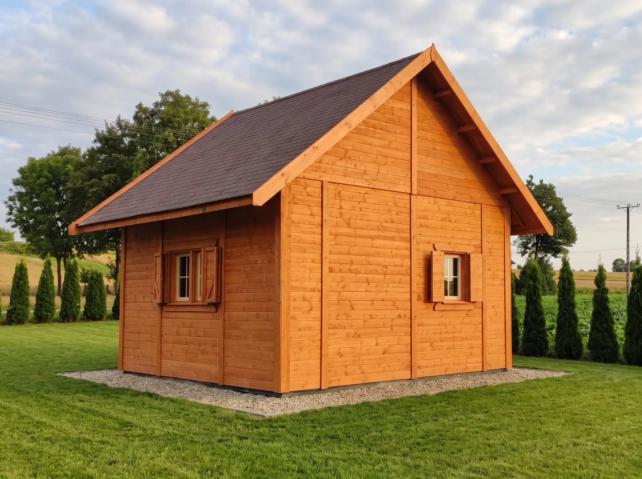 Domek Mikuláš II - 5x5m (SSO)