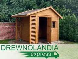 Drewniane domki narzedziowe drewnolandia express