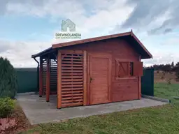 Domek drewniany narzedziowka