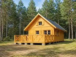 Maciek II Cabin 5x5 + Terrace 5x3m (SSZ) - photo 1